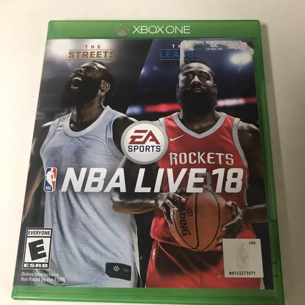 NBA Live 18 Microsoft Xbox One Basketball Game